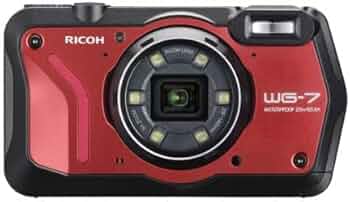 Amazon.com : Ricoh WG-7 Waterproof Digital Camera (Red